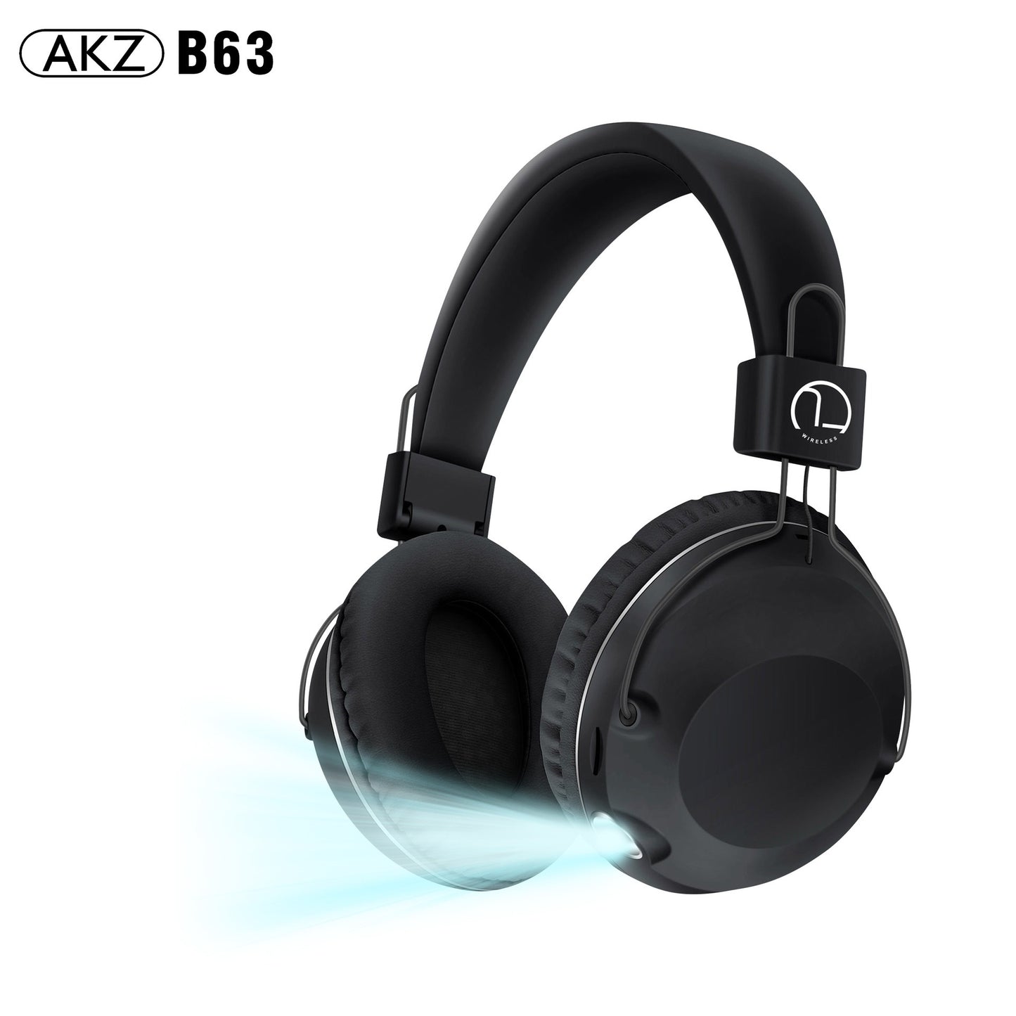 B863 Wireless Headset Bluetooth Headset Long Life Illuminated Music Headset Folding Storage